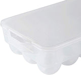 Eierdoos van 18 eieren, (2x18) Transparante