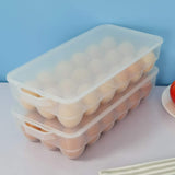 Eierdoos van 18 eieren, (2x18) Transparante