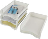 Online Europe Postbakje Wit set van 6 stuks, Opening 25cm x 32cm x 7,2cm