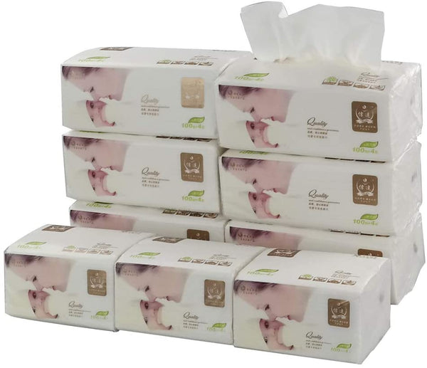 4 laags 100x 8 packs Ultra Soft Tissues, Super Zacht Zakdoekjes