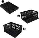 Set van 3 Stuks 44x33.5x23 Wasmand,booschapen krat, opbergkrat