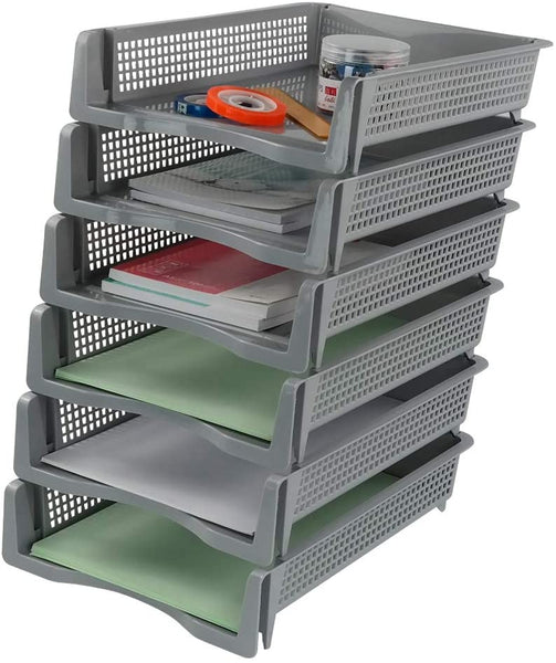 Online Europe Postbakje Gijze set van 6 stuks, Opening 25cm x 32cm x 7,2cm