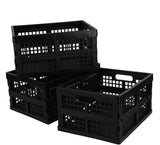 Set van 3 Stuks 44x33.5x23 Wasmand,booschapen krat, opbergkrat