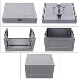 Opvouwbare Opbergkbox Grijs 30L, 43,5 x 34 x 36cm