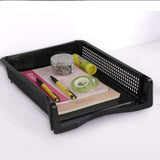 Online Europe Postbakje Zwart set van 6 stuks, Opening 32cm x 25cm x 7,2cm